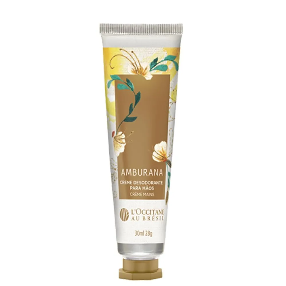 Loccitane au Brésil Creme Desodorante Para Mãos Amburana 30ml