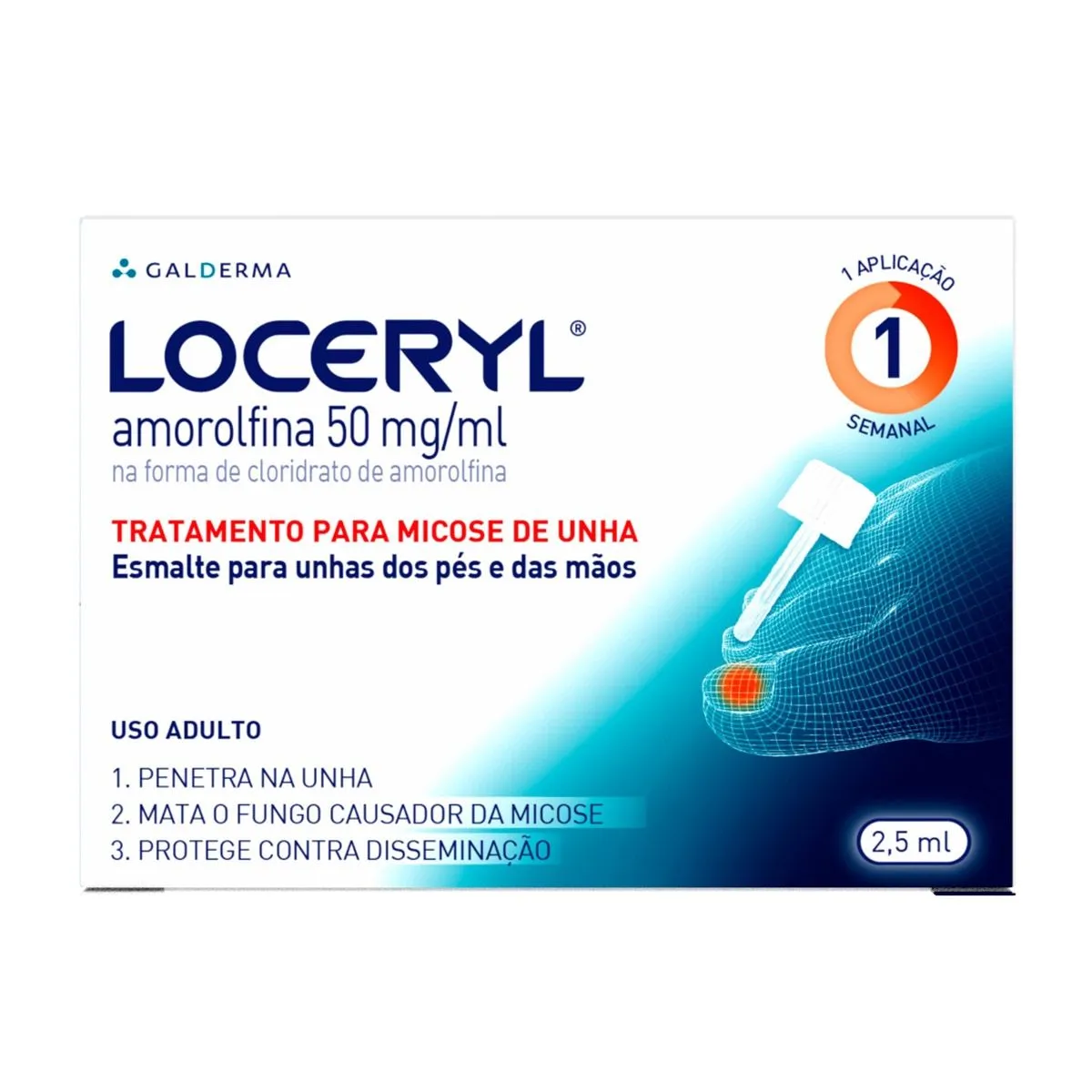 Loceryl 5% Esmalte 2,5 Ml