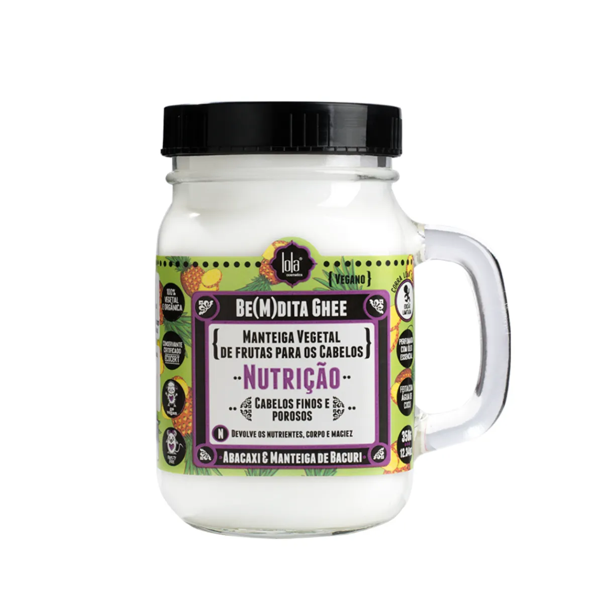 Lola Bemdita Ghee Nutrição Mascara 350ml | Linda Cosméticos