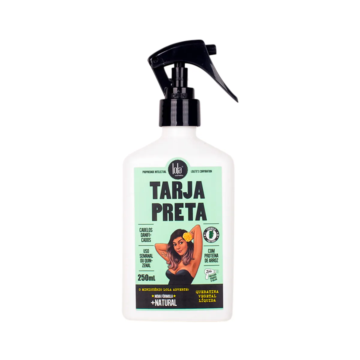 Lola Tarja Preta Spray Queratina Líquida 230g | Compre na Linda