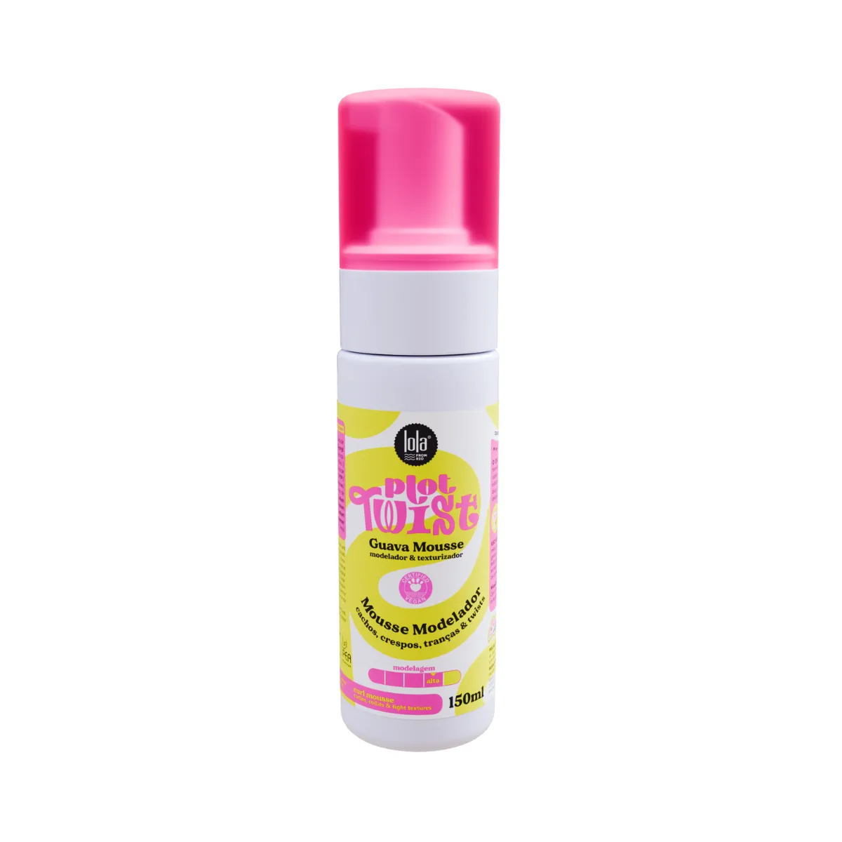 Lola Plot Twist Guava Mousse Modelador e Texturizador 150ml | By Linda