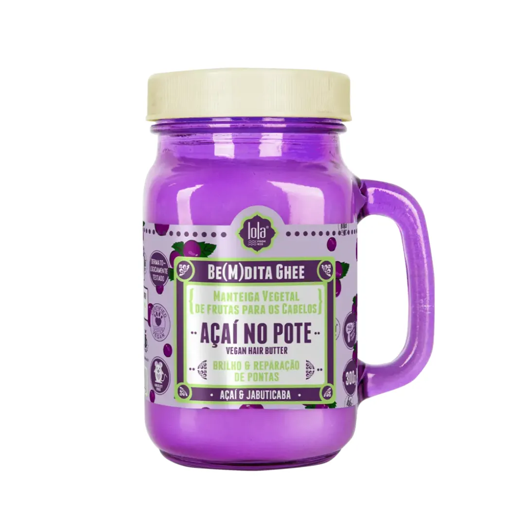 Lola Bemdita Ghee Açai no Pote Mascara 350ml