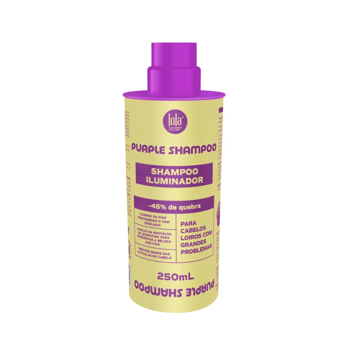 Lola Purple Shampoo Iluminador 250ml | By Linda