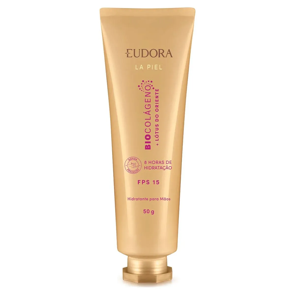 Creme Hidratante para Mãos FPS15 La Piel Eudora 50g Lótus do Oriente
