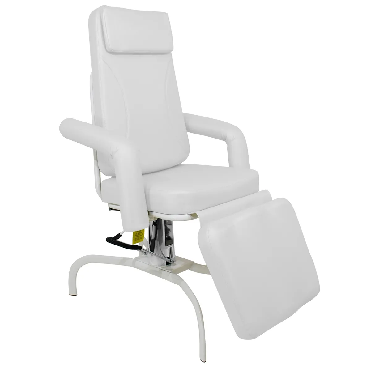 Maca Poltrona Multi Estética Base Hidráulica Kixiki Branco Altar