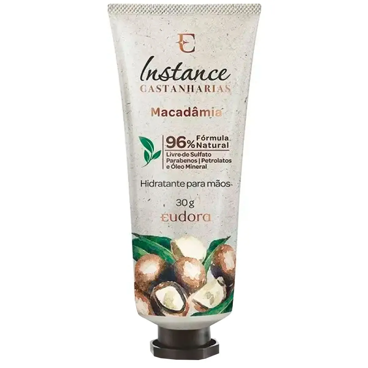 Creme Hidratante Desodorante Para Mãos Instance Eudora 30g Macadâmia