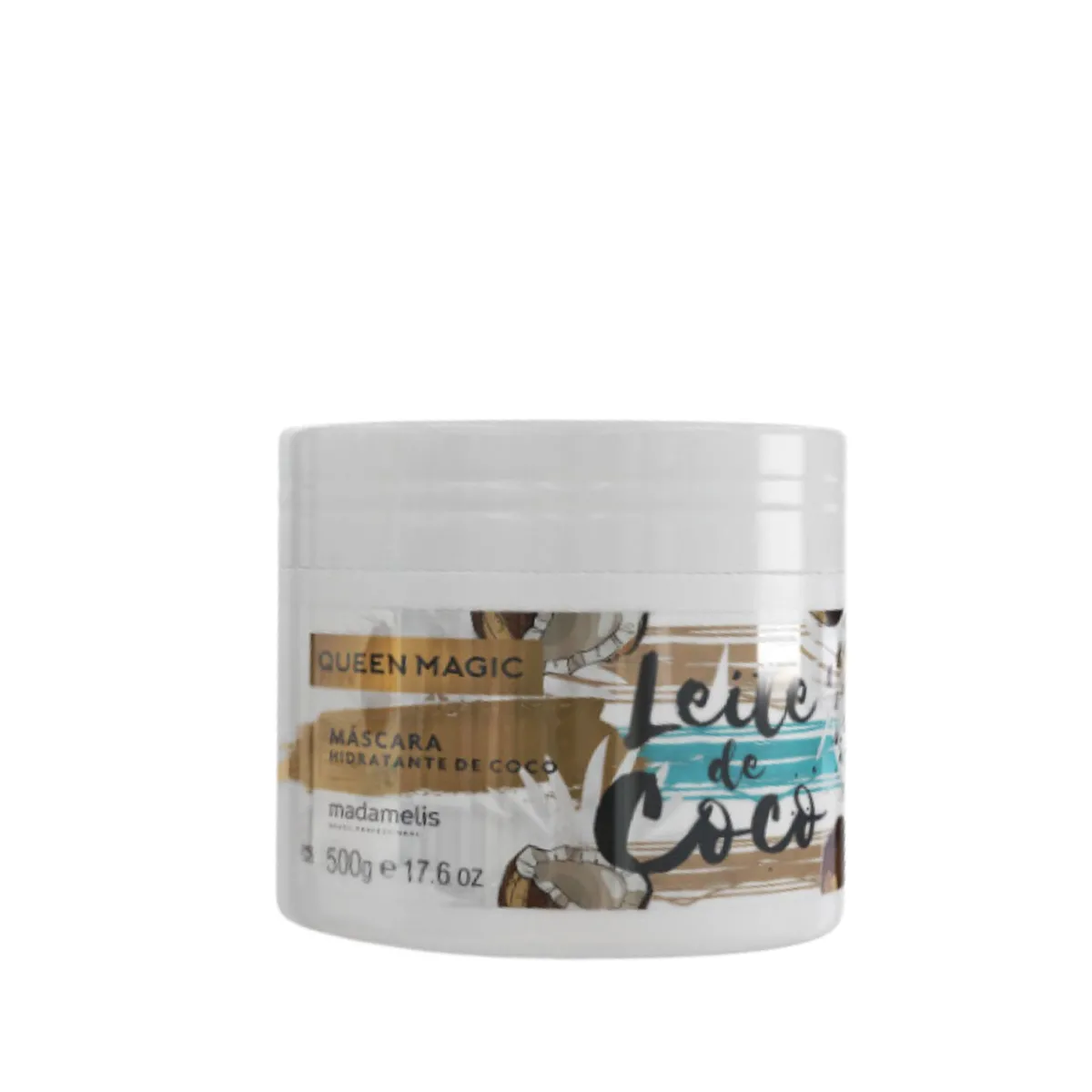 Madamelis Queen Magic Leite de Coco Mascara 500ml