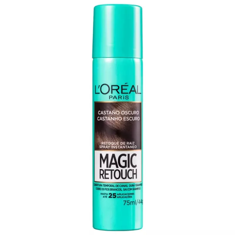 Magic Retouch Loreal 75ml Castanho Escuro