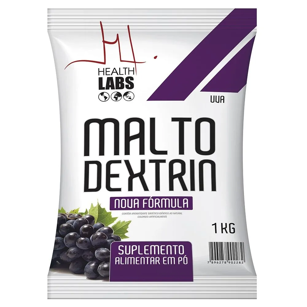 Maltodextrin Healt Labs Sabor Uva 1 KG