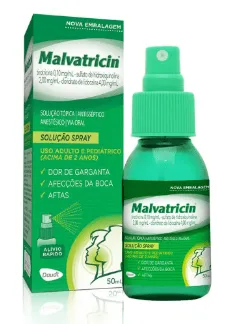 Malvatricin Spray Antisséptico Bucal 50ml