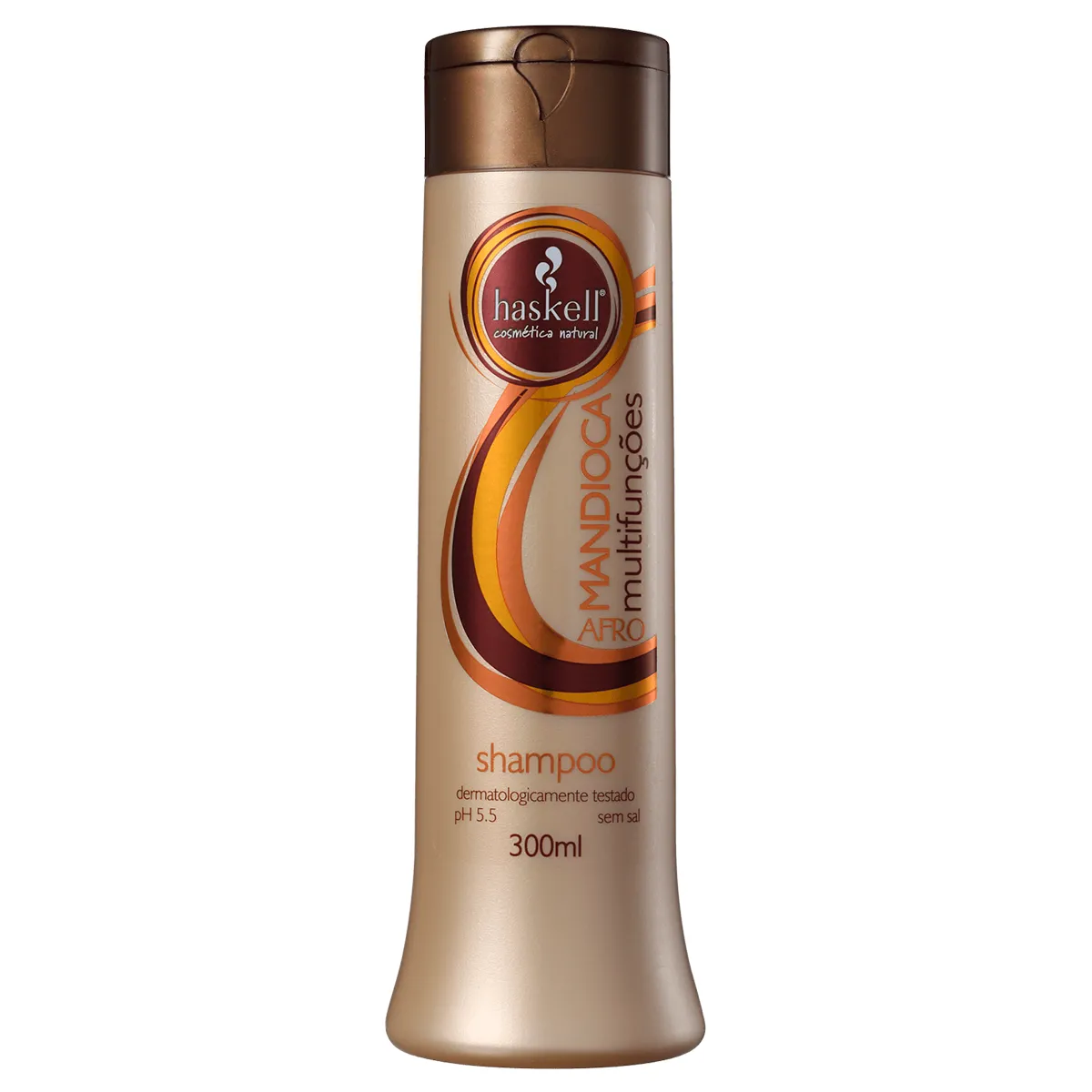 Shampoo Haskell Mandioca Multifunções Afro 300ml