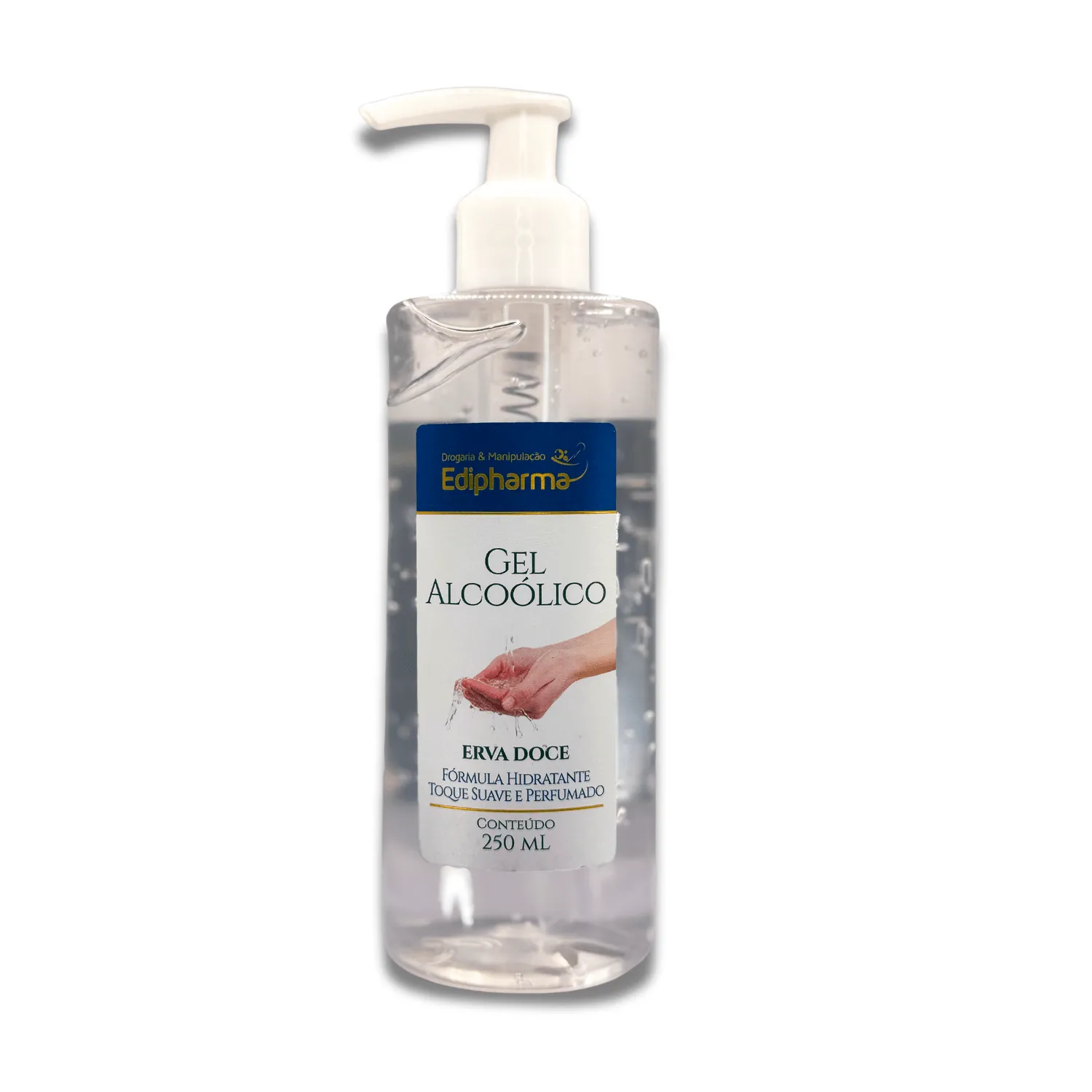 Gel Alcoólico Erva Doce Edipharma 250ml