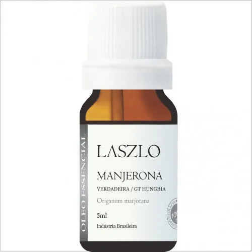 Óleo Essencial de Manjerona Verdadeira - Laszlo - Frasco com 5ml