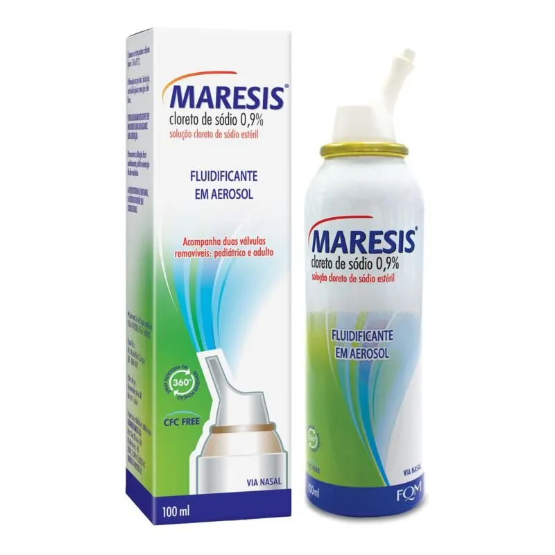 Maresis Fluidificante Em Aerosol C/ 100 Ml