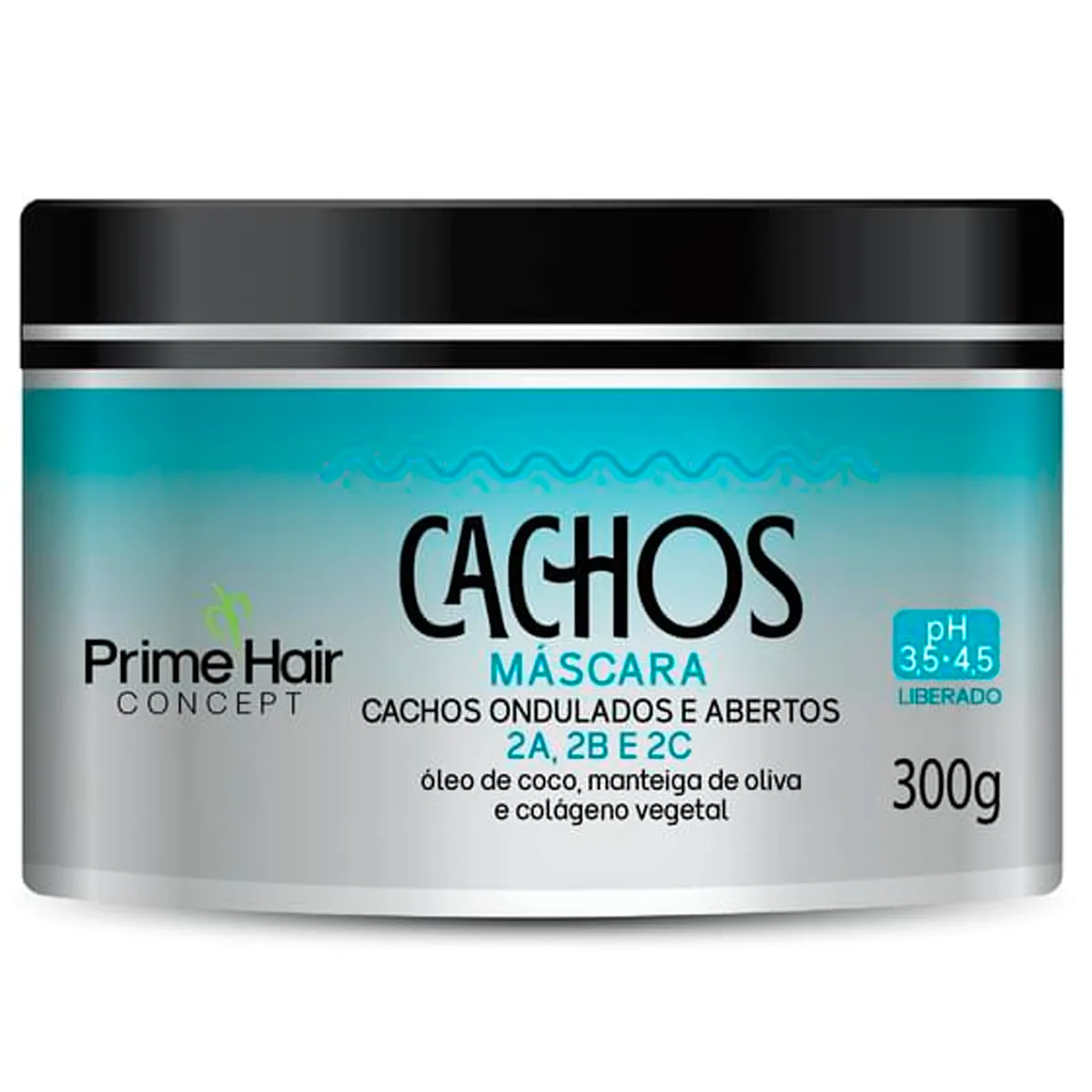 Máscara Cachos Prime Hair Concept Cachos Ondulados e Abertos 300gr