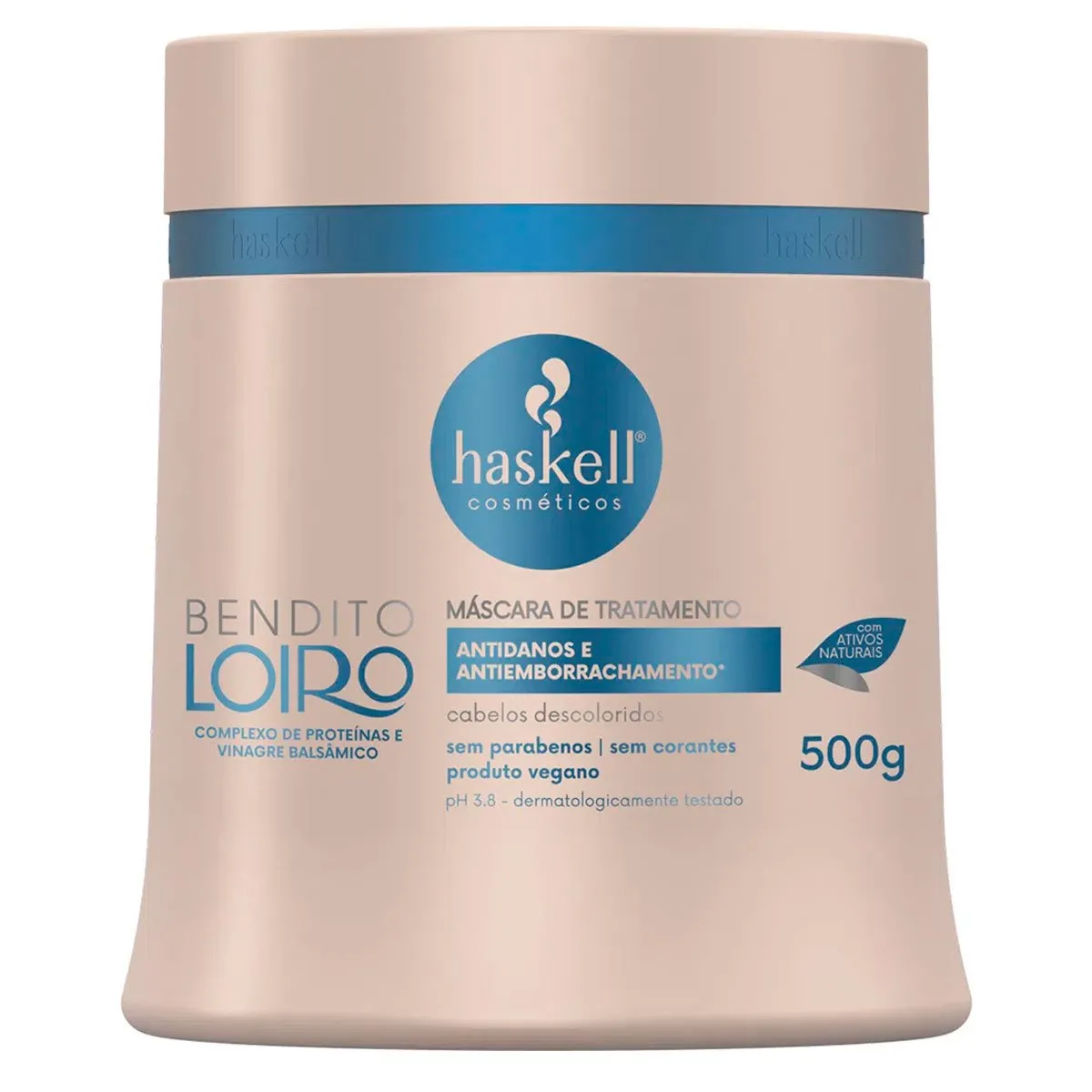 Máscara Capilar Bendito Loiro Haskell 500g