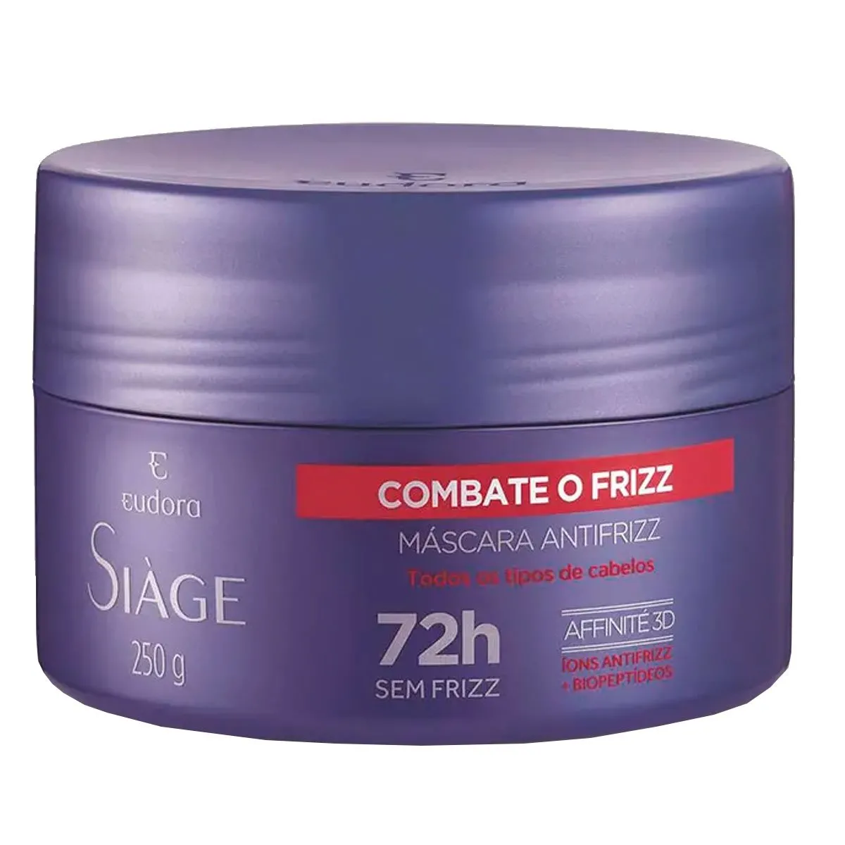 Máscara Capilar Siàge Combate O Frizz Eudora 250g
