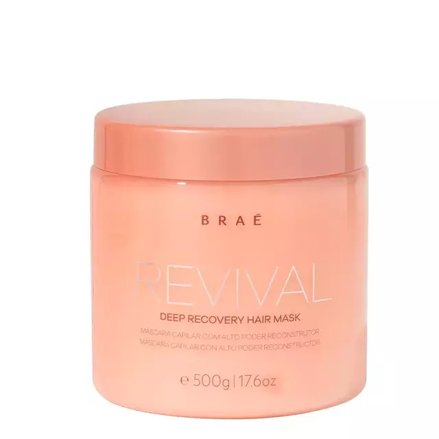 revival máscara capilar  deep recovery hair mask 500g - Braé