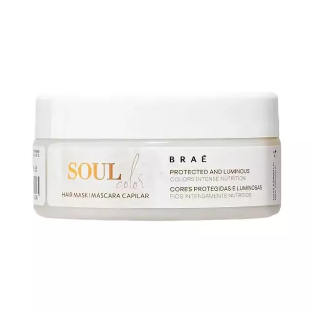 máscara capilar soul color glow shine 200g - Braé
