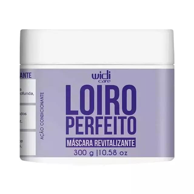 Máscara revitalizante loiro perfeito 300g - Widi Care