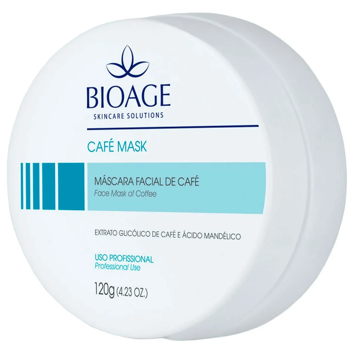 Máscara Facial Pré-Peeling Café Brasil Bioage 120g