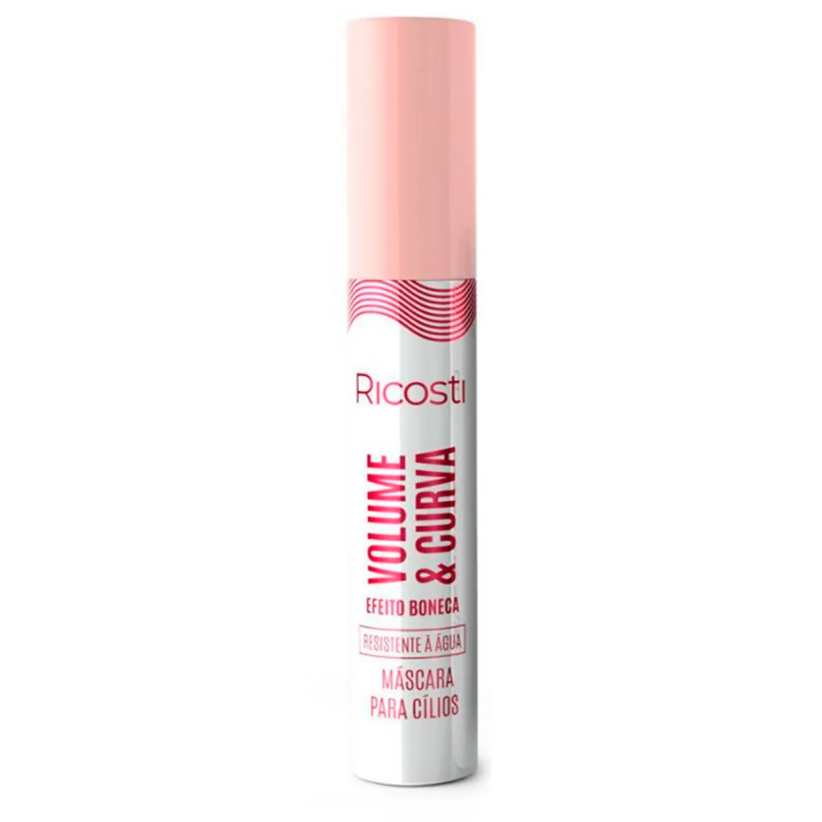 Máscara Para Cílios Volume e Curva Efeito Boneca Ricosti 4ml