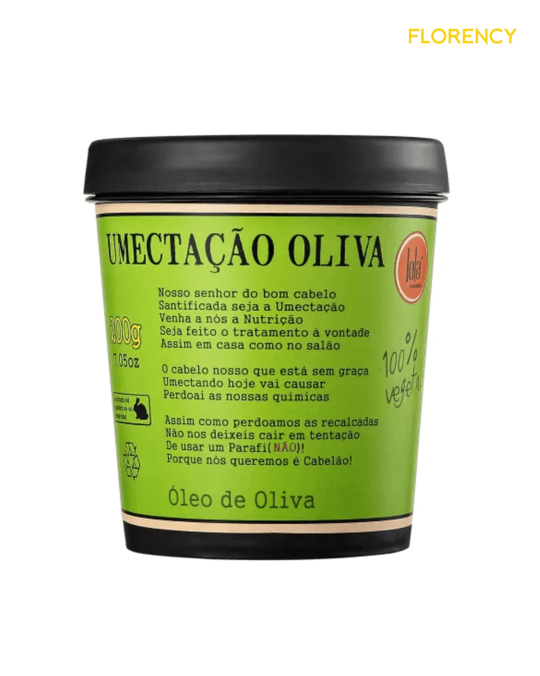 Máscara Capilar Lola Umectação Oliva 200g