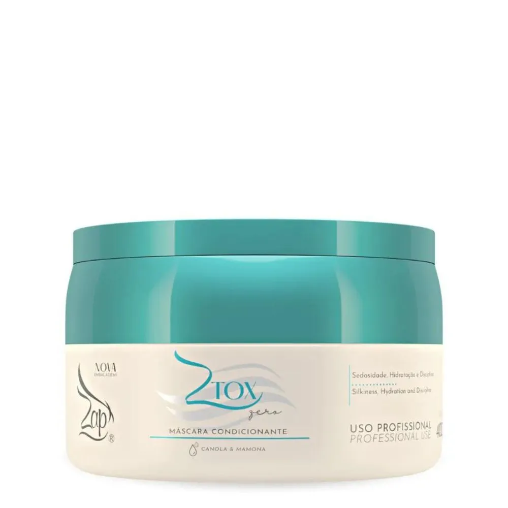 Alinhamento Capilar Ztox Zero Zap Cosméticos 400g