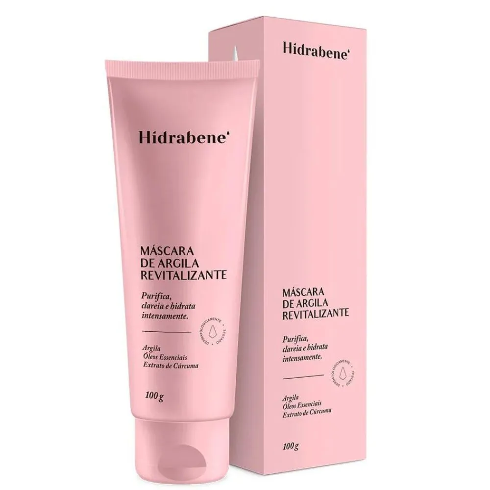 Máscara De Argila Revitalizante Hidrabene 100g