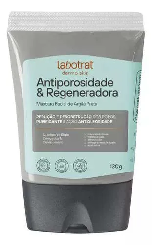 Mascara Facial Labotrat Argila Preta 130G