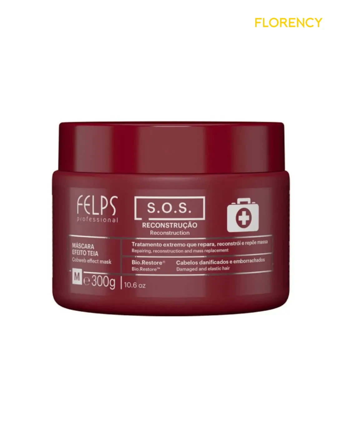 Máscara Felps 300g SOS Antiemborrachamento Efeito Teia