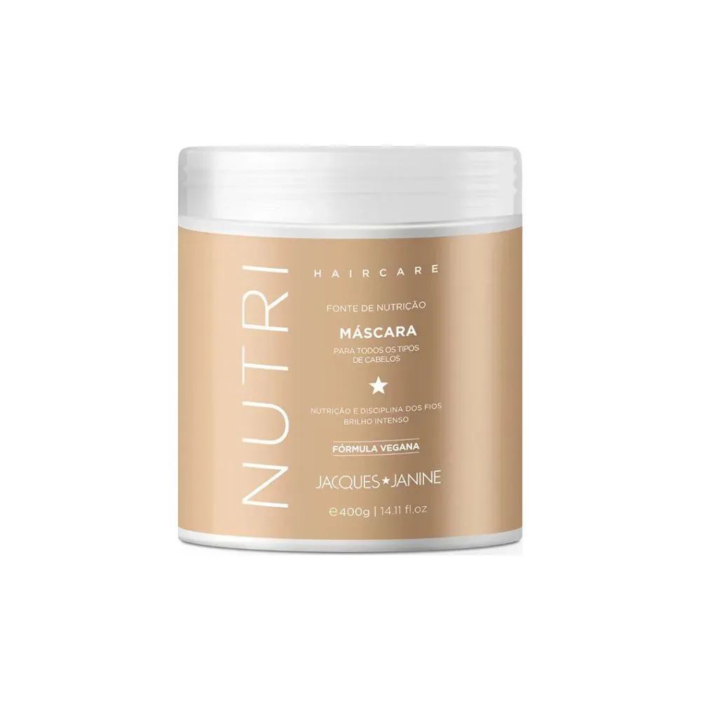 Máscara Jacques Janine Hair Care Nutri 400g