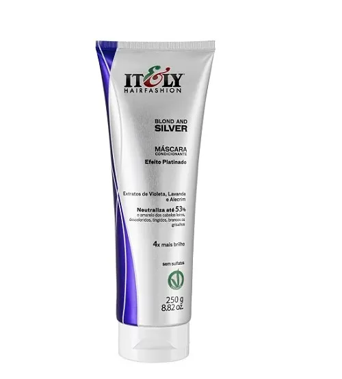 Máscara Itely Blond And Silver 250g