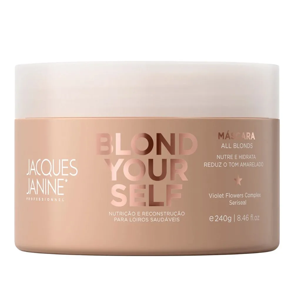 Máscara Jacques Janine Blond Your Self 240g