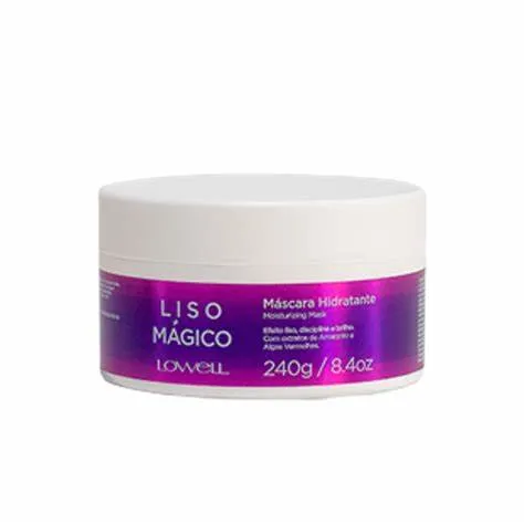 Máscara Hidratante Lowell Liso Mágico 240g