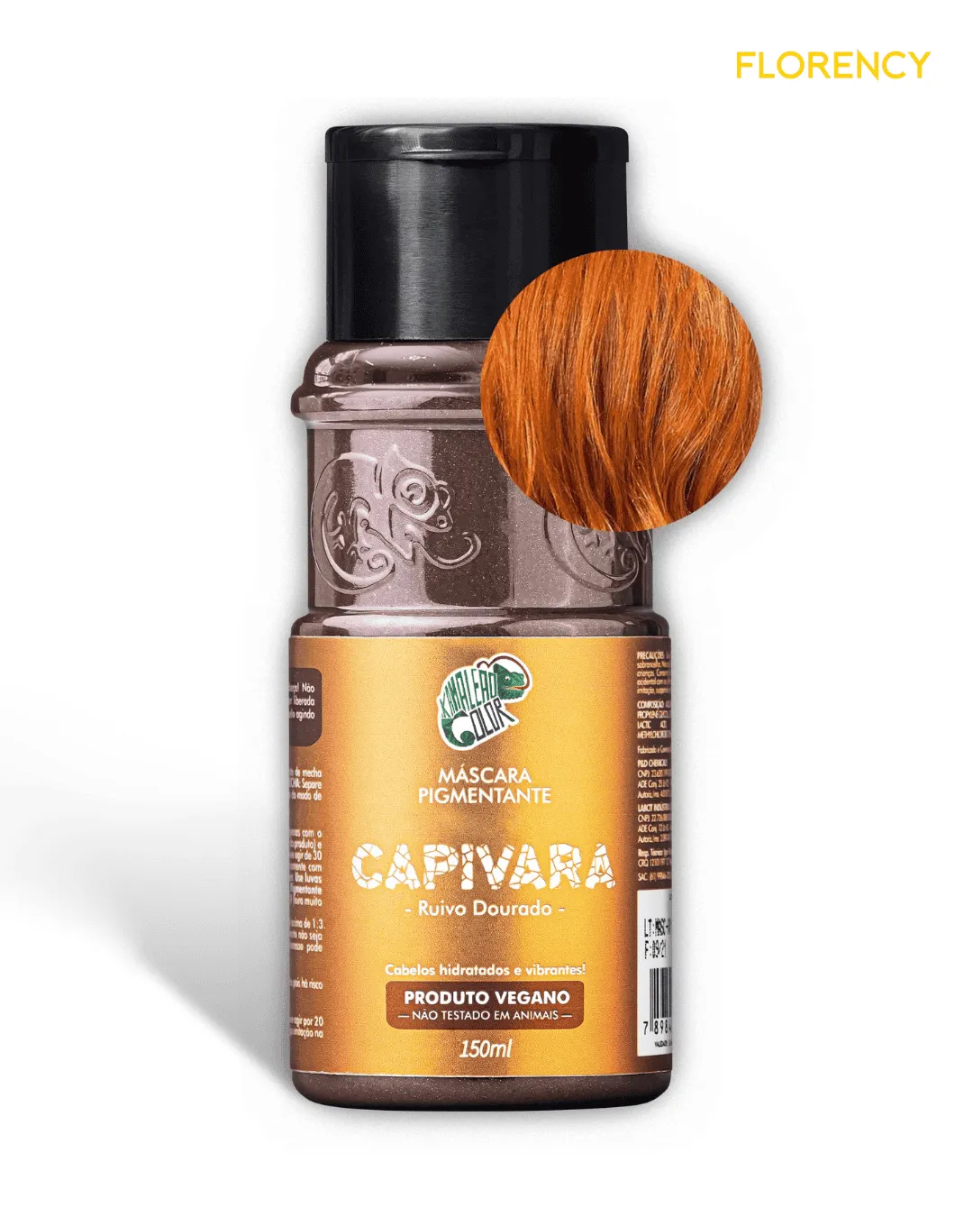 Kamaleão Color Máscara Pigmentante Capivara 150ml