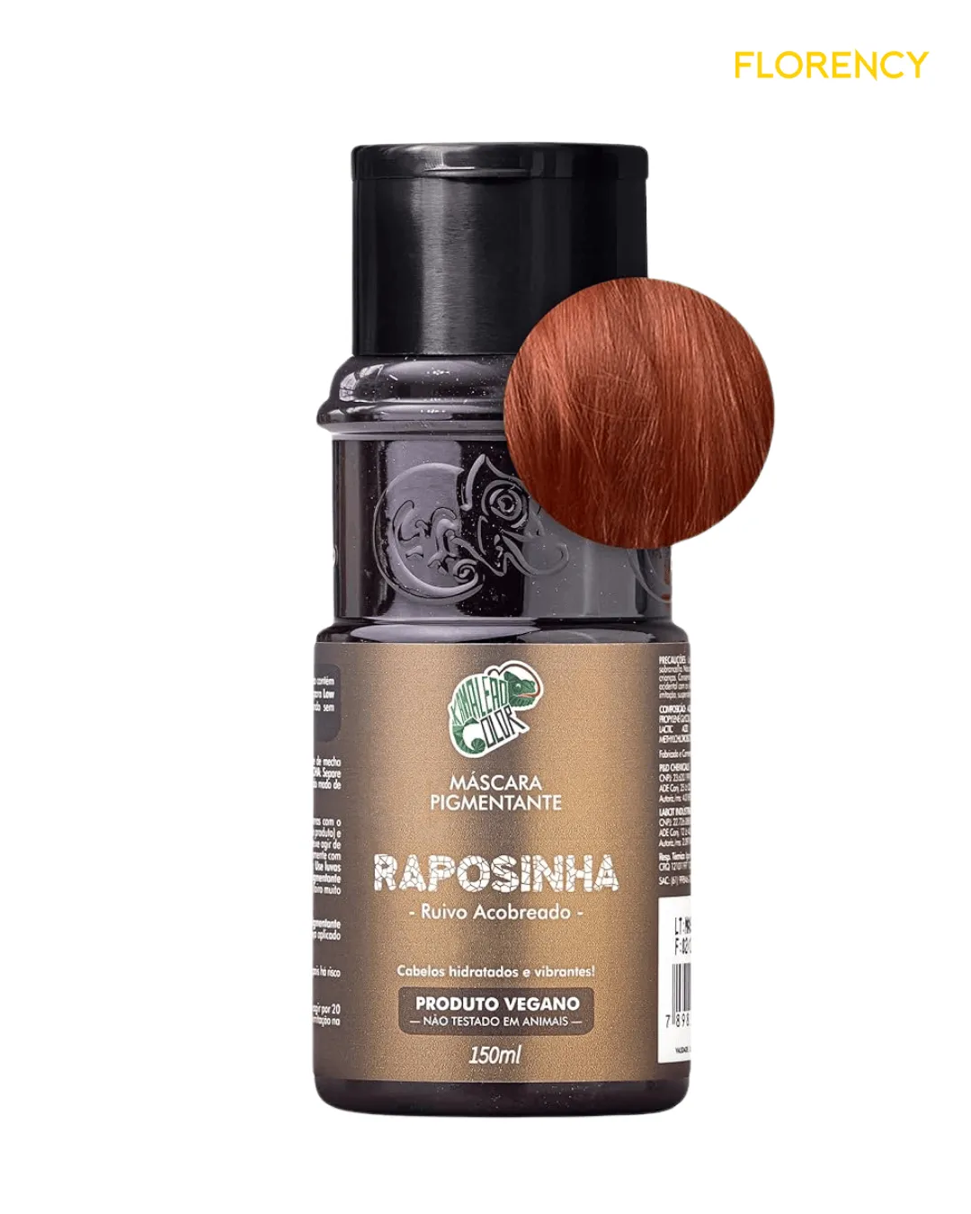 Kamaleão Color Máscara Pigmentante Raposinha 150ml