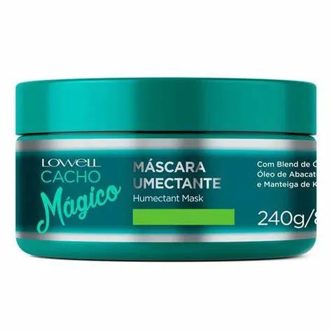 Máscara Umectante Lowell Cacho Mágico 240g