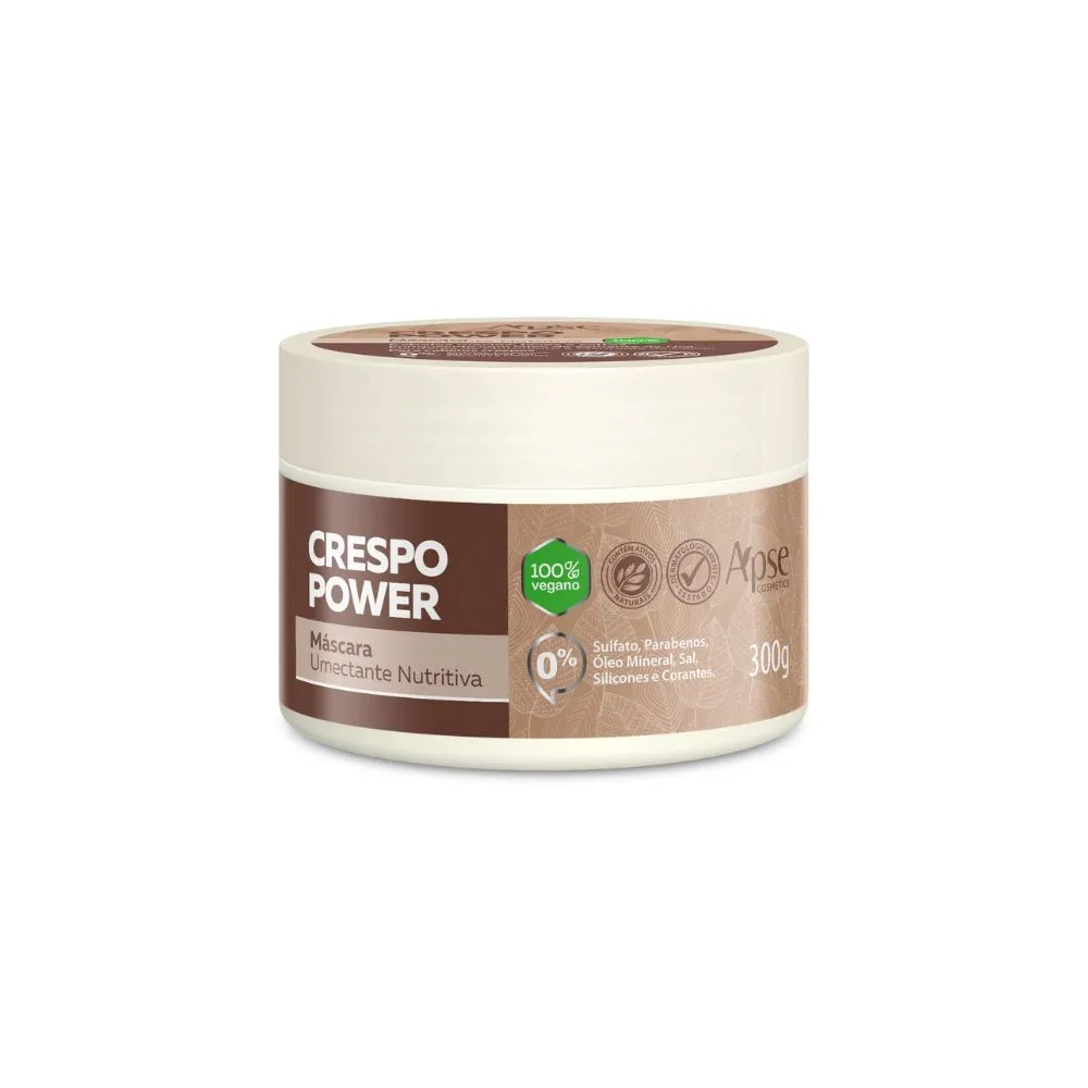 Máscara Umectante Nutritiva Apice Crespo Power 300g