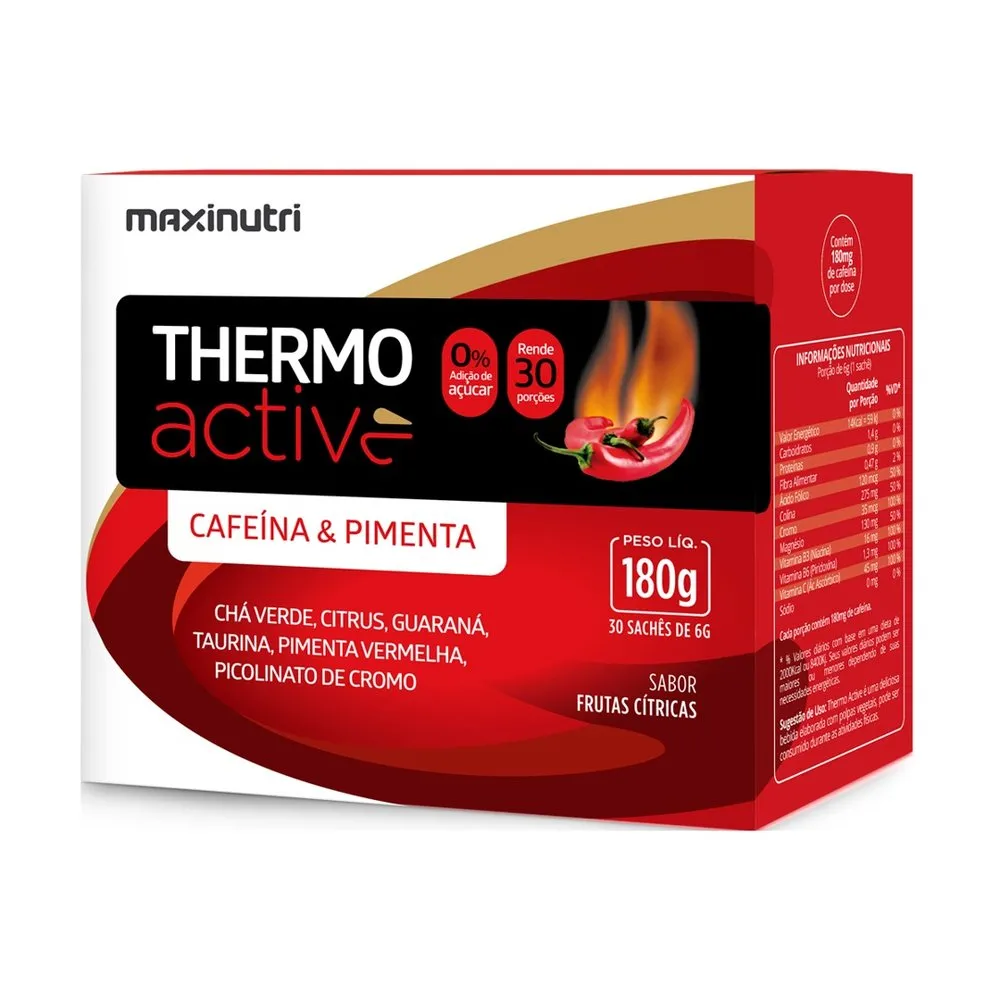 Maxinutri Thermo Active Frutas Cítricas com 30 Sachês