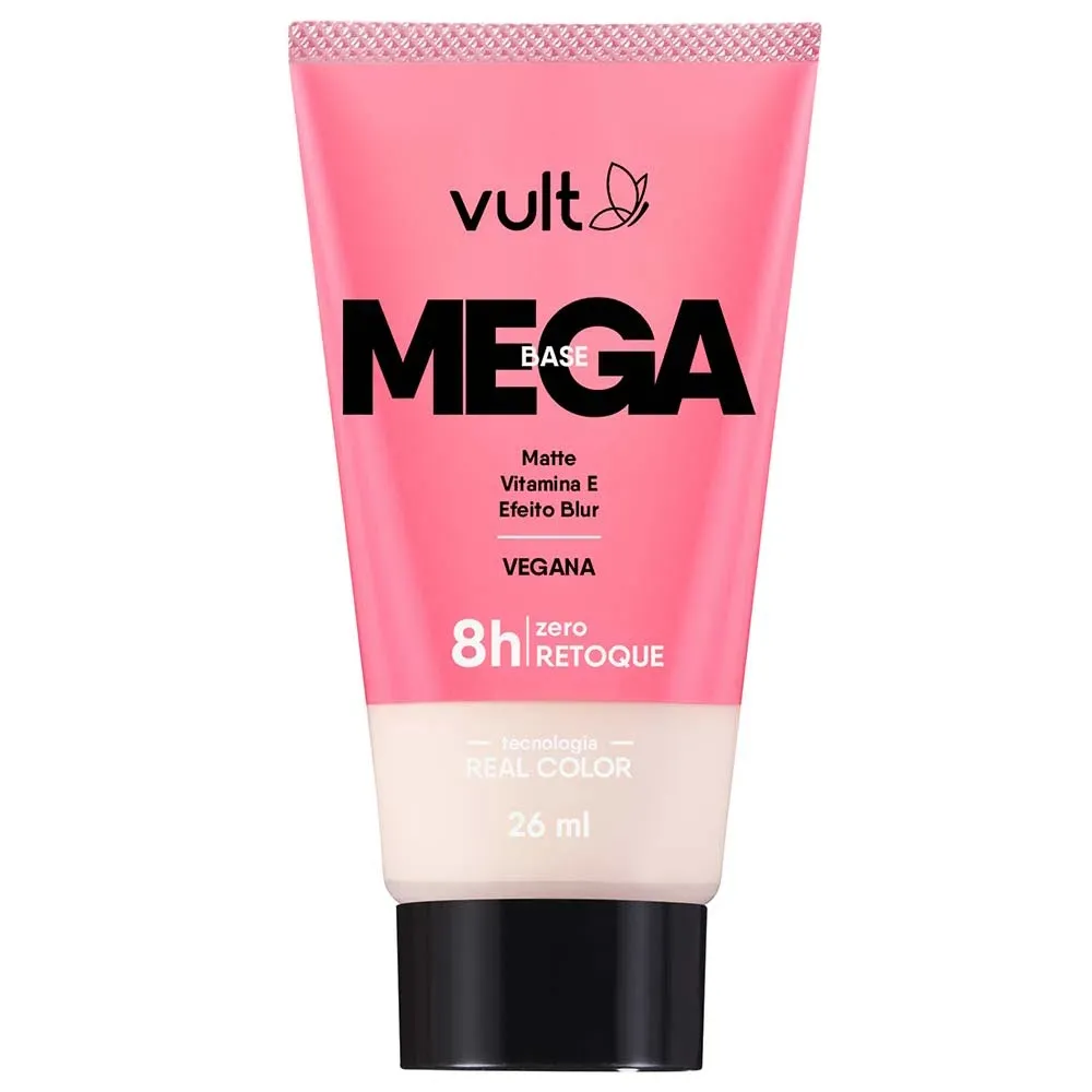 Mega Base Matte Efeito Blur Vult 26ml Cor 120