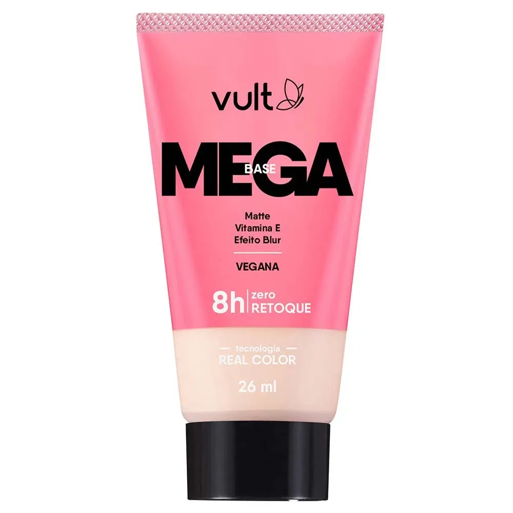 Mega Base Matte Efeito Blur Vult 26ml Cor 180