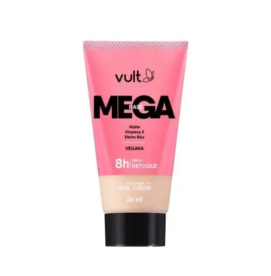 Mega Base Matte Efeito Blur Vult 26ml Cor 270