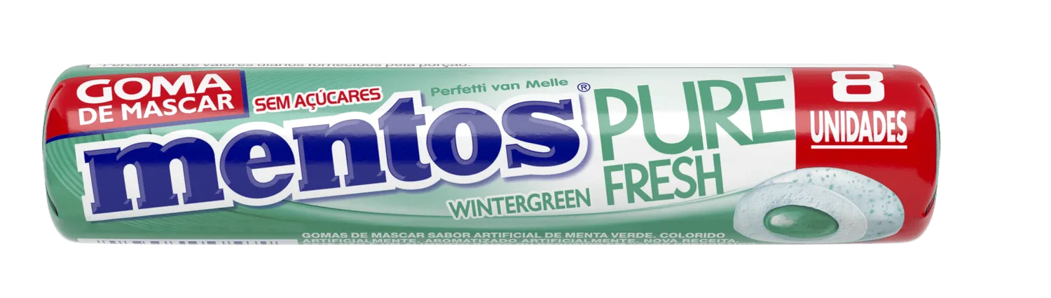 Mentos Stick Balas WinterGreen com 8un