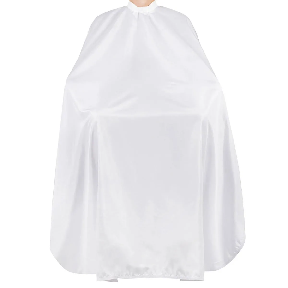 Capa de Corte Barbeiro e Cabeleireiro de Microfibra 1,80 metros Branca