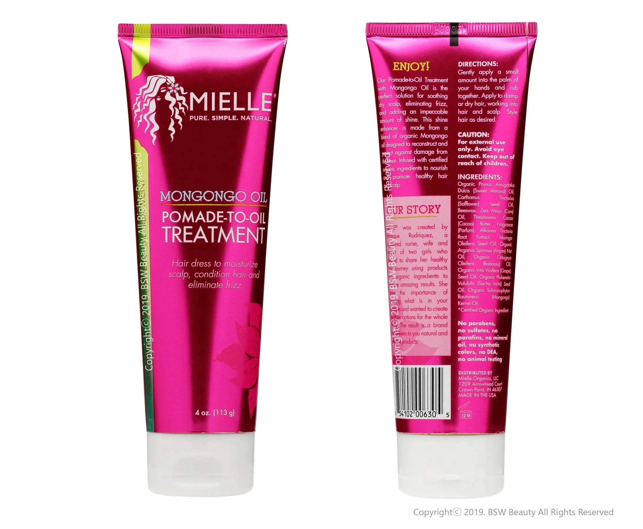 Mielle Mongongo Oil Pomade-to-Oil Treatment 113g