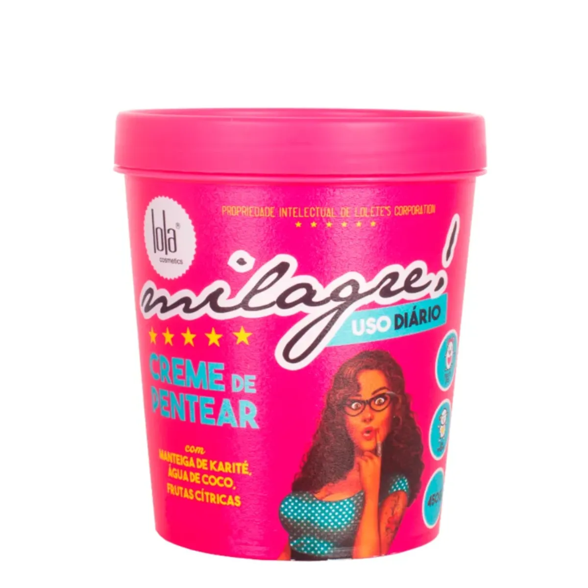 Lola Milagre Creme para Pentear 450ml | Só na Linda