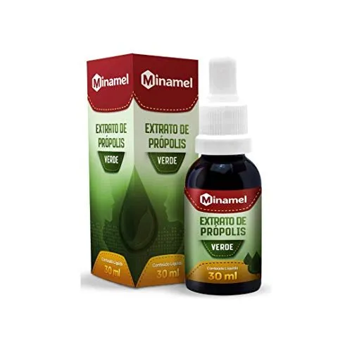 Minamel Extrato de Própolis Verde Gotas 30ml
