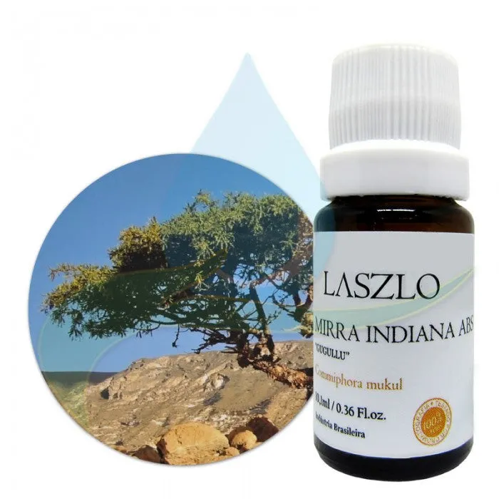 Óleo Essencial Absoluto de Mirra Indiana ''Oleoresina" - Laszlo - Fras