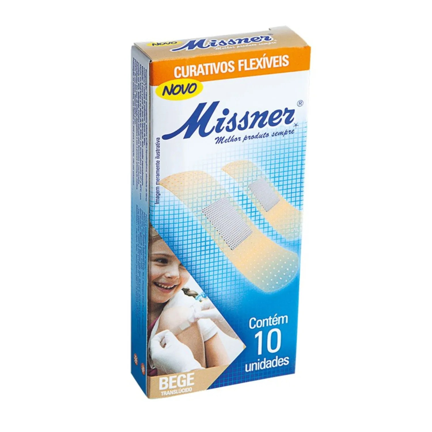 Missner Curativos Bege 10 Unidades